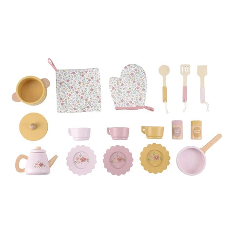 Little Dutch Houten speelkeuken - Roze