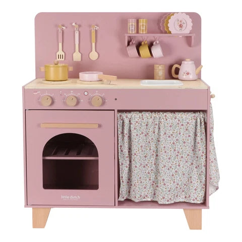 Little Dutch Houten speelkeuken - Roze