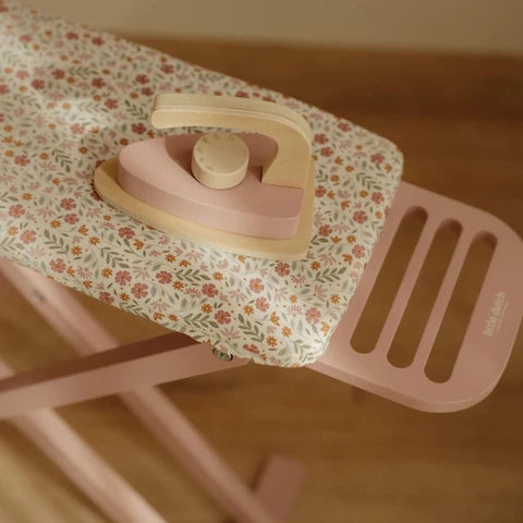 Little Dutch Houten Strijkplank met Strijkijzer – Roze – Essentials