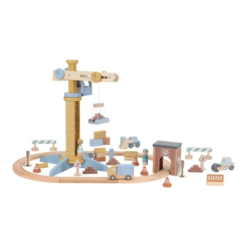 Little Dutch Houten Hijskraan