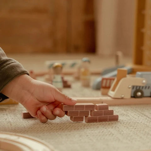 Little Dutch Houten Hijskraan