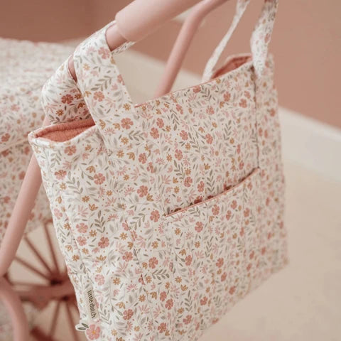 Little Dutch Poppen luiertas - Soft Flowers