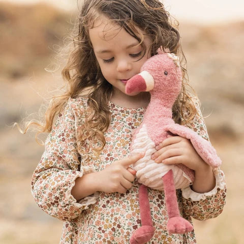 Little Dutch - Knuffel Flamingo - Roze - 35 cm