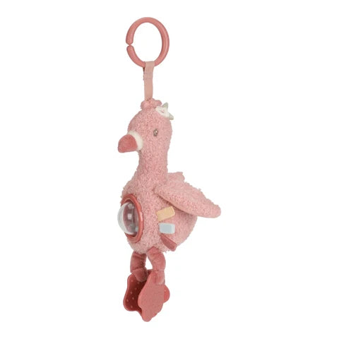 Little Dutch - Activiteitenhanger Flamingo - Roze
