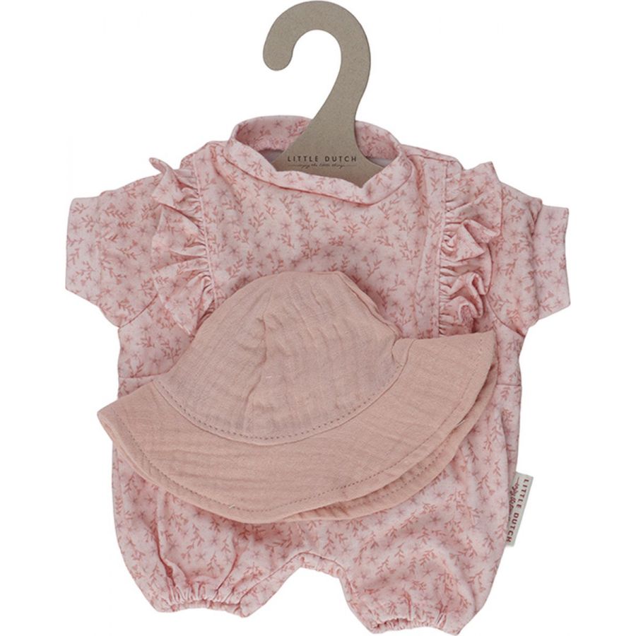 Little Dutch Babypop kleertjes Pink Floral